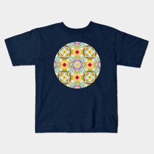 Bijoux Ombre Pattern Kids T-Shirt